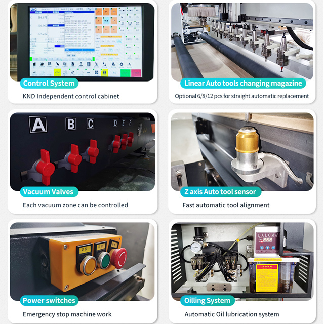 Detalle de la m&aacute;quina CNC de madera