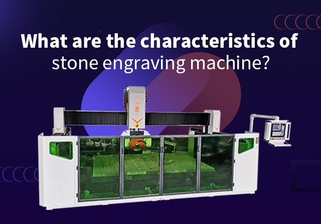 ¿Cuáles son las características de la máquina de grabado de piedra?