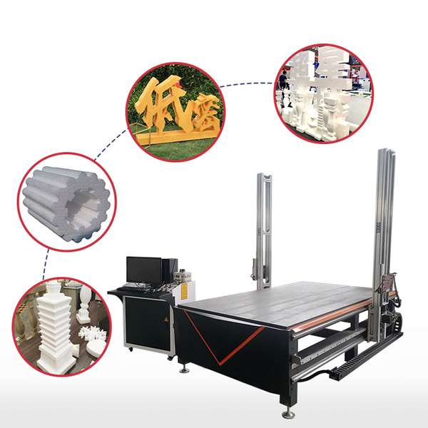 Máquina de corte de espuma de poliestireno de espuma en 3D CNC EPS EPS
