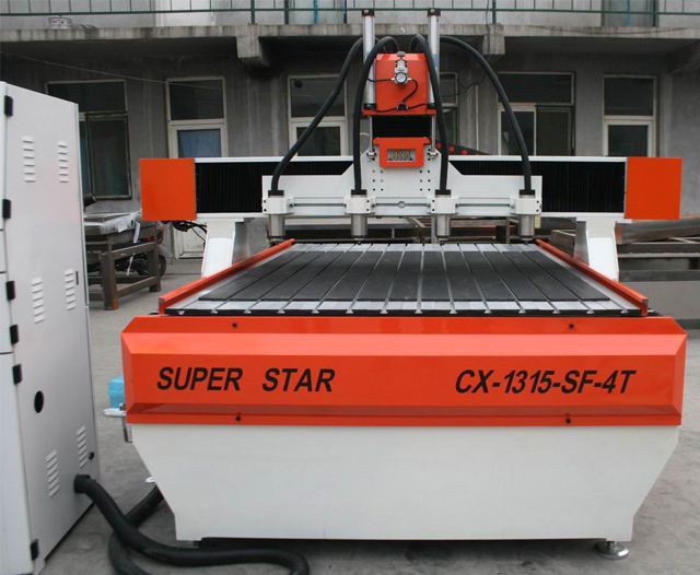 Superstar CX- 1315 Máquina de talla de madera de cuatro cabezas