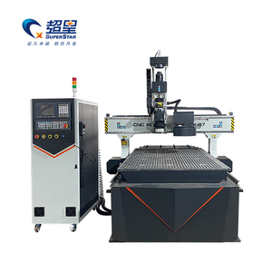 Superstar CNC 1300*2500 mm de madera ATC CNC Cutting Machine para publicidad Puerta de madera 
