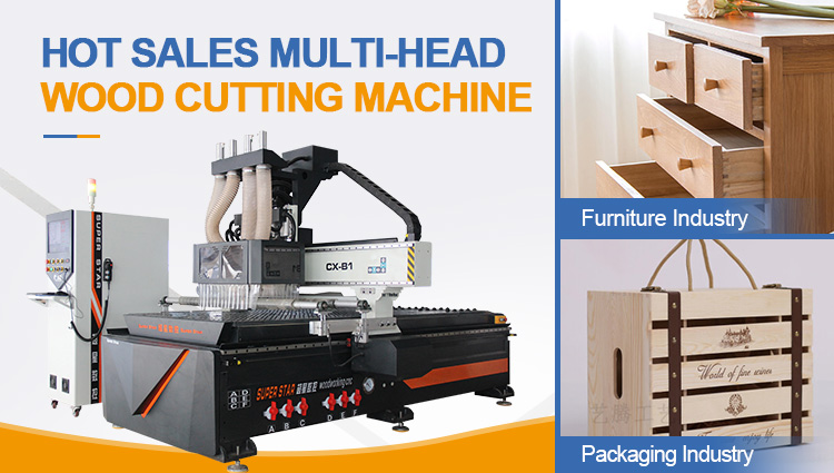 Enrutador CNC para la fabricaci&oacute;n de muebles de oficina