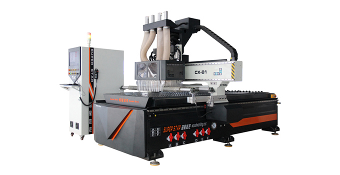 ¿Cómo se realiza la máquina de corte CNC de cuatro procesos de 0 segundos?