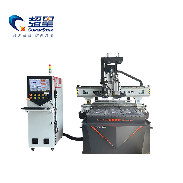 Router CNC CX-B11 ATC con unidad de perforación