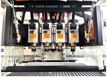 Enrutador CNC multi-husillo 4 PODEPLES