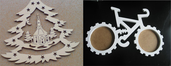 muestra de l&aacute;ser