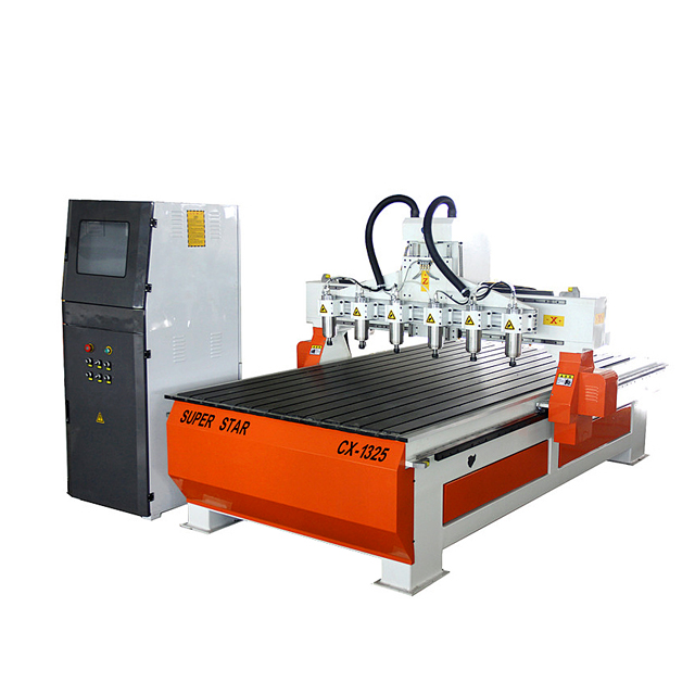 Superstar CX-1325 Multi-huso enrutador CNC CNC