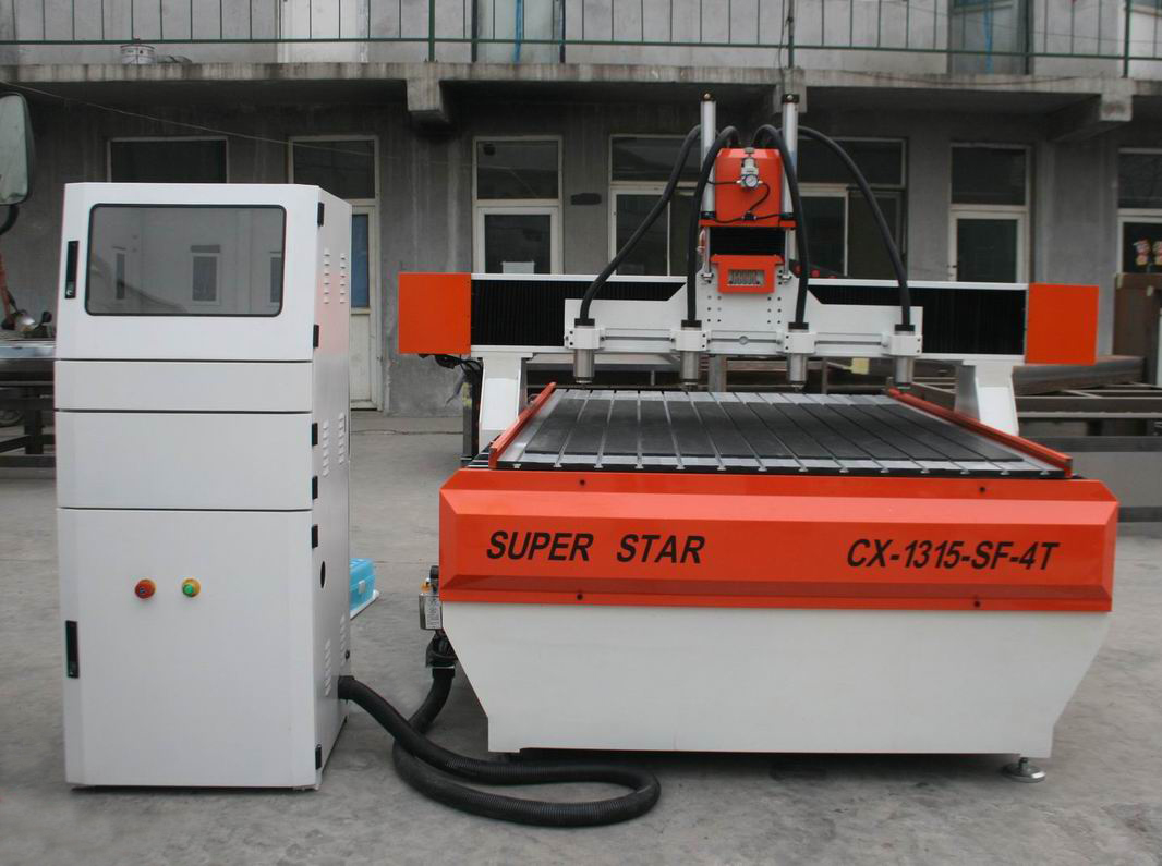 Superstar CX- 1315 Máquina talladora de carpintería de cuatro cabezales