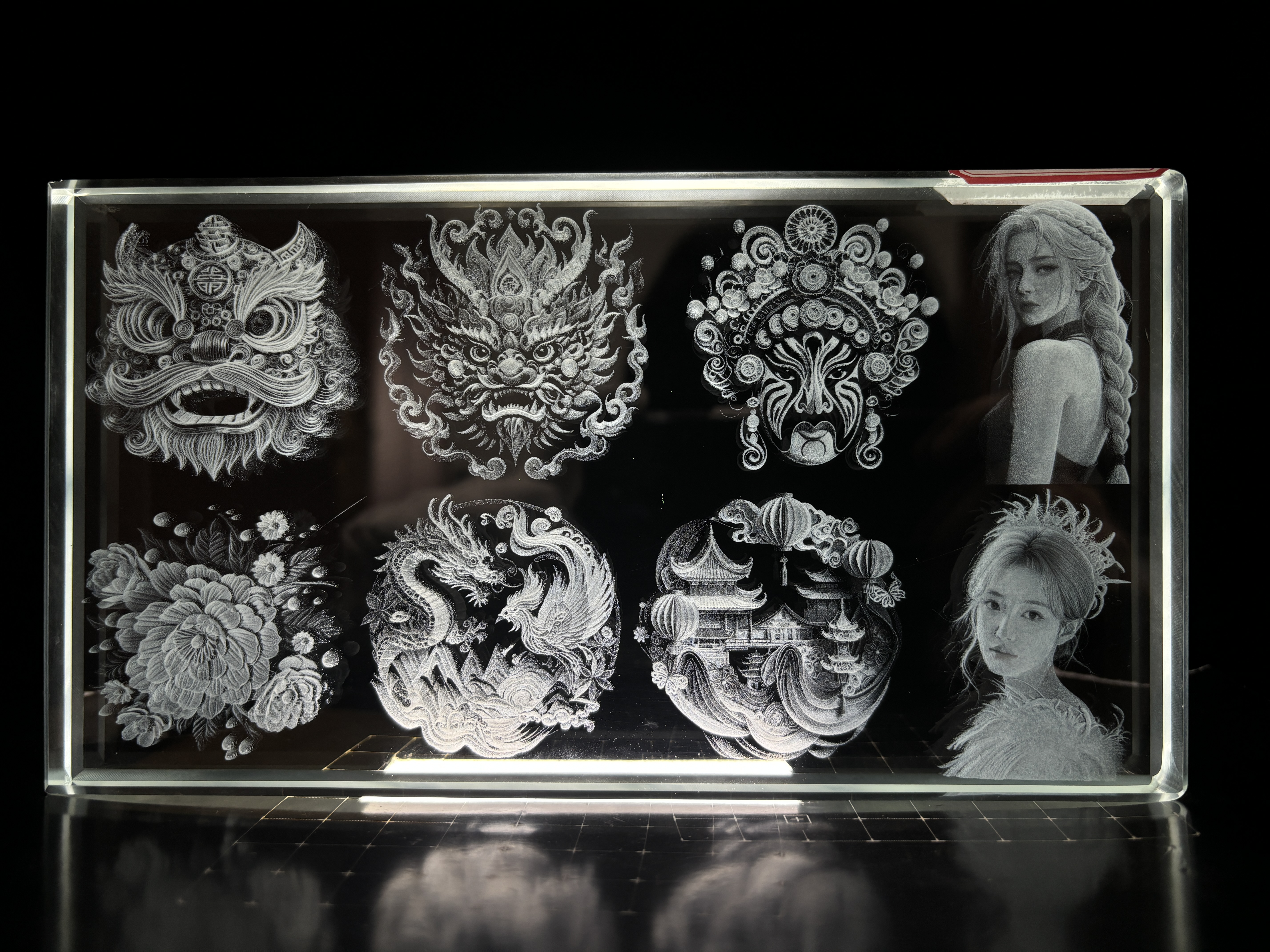 M&aacute;quina de grabado interno de cristal Superstar 5W